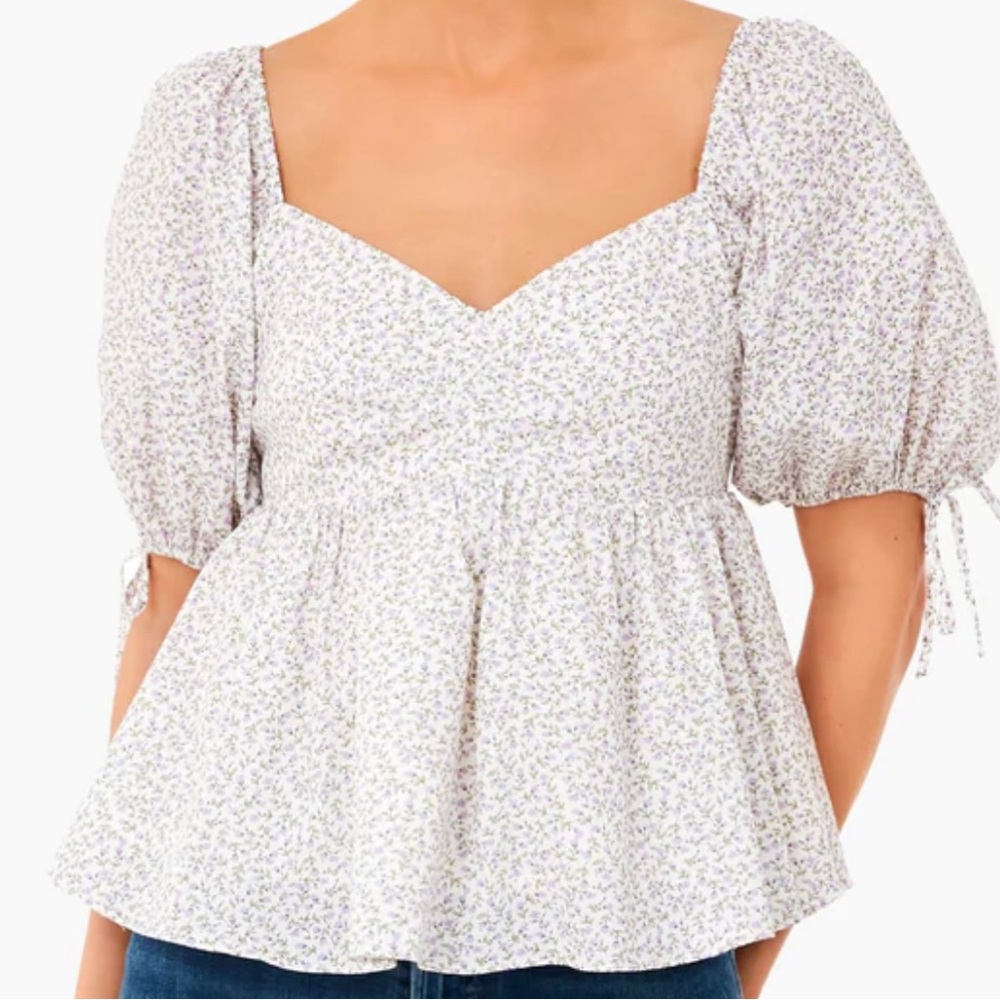 Hyacinth House Lavender Society Blouse- BRAND NEW, never worn!!!